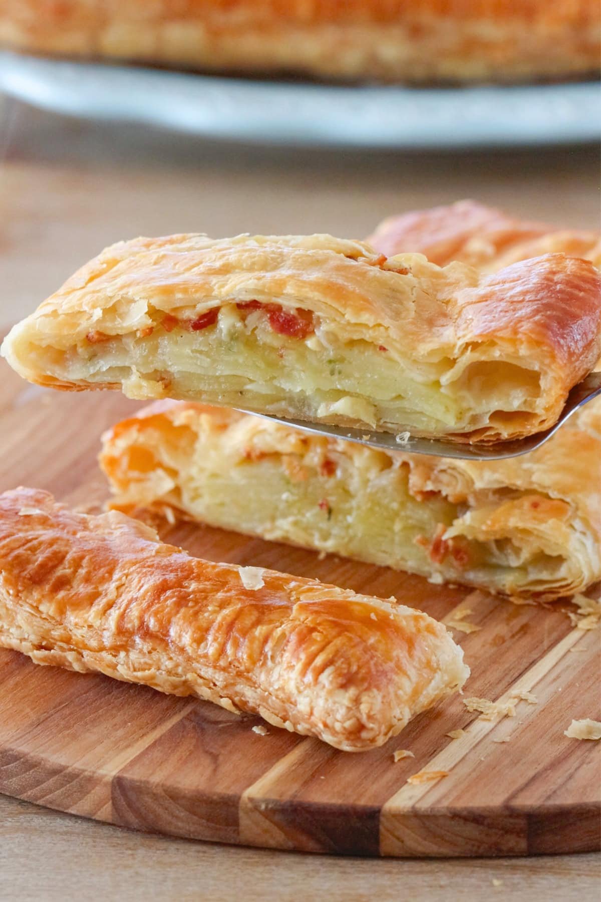 Potato, Bacon and Cheese Pastry - Olga's Flavor Factory
