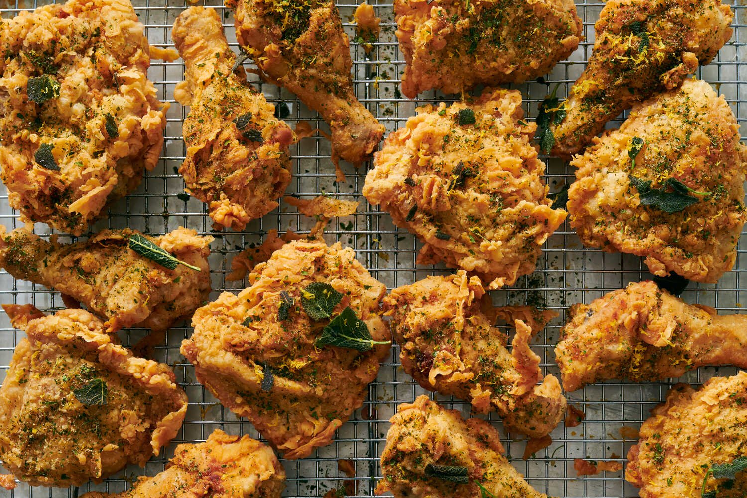 Crispy Sage Fried Chicken
