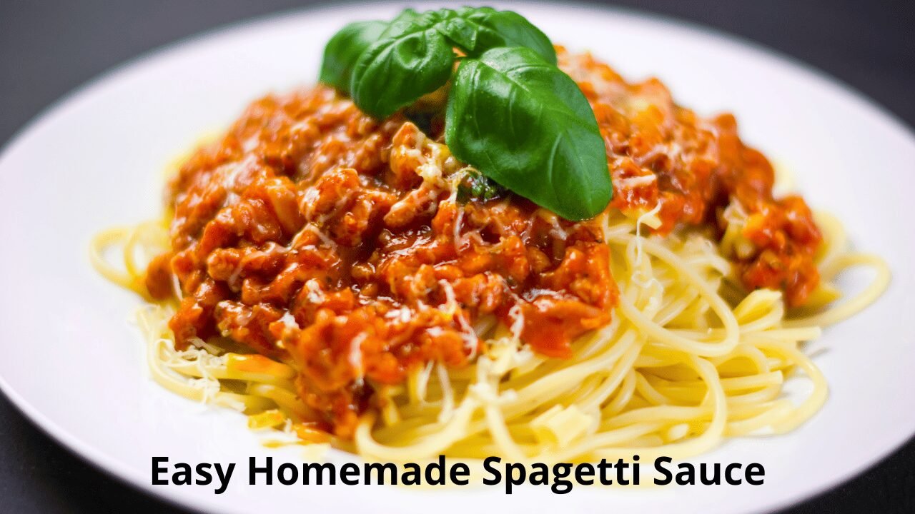Spaghetti Sauce
