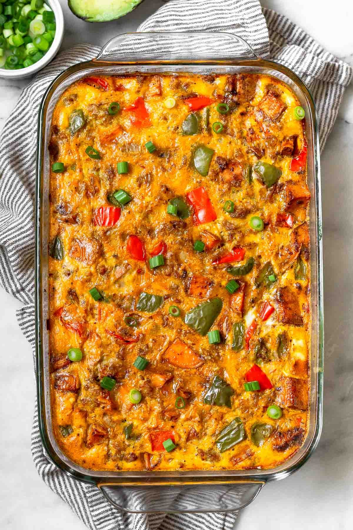 Sweet Potato Breakfast Casserole