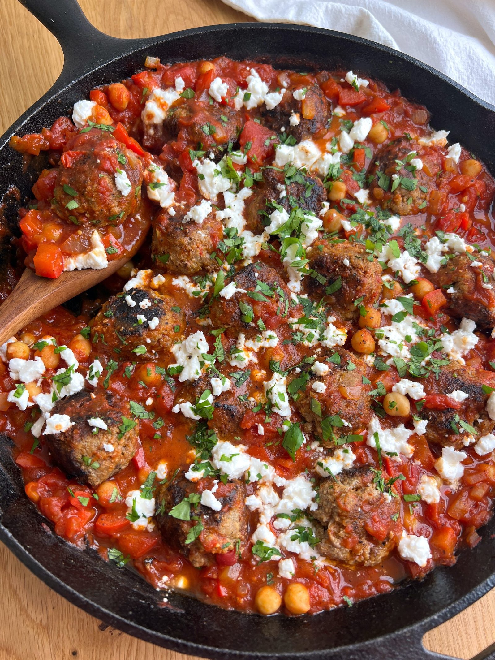 Meatball Shakshuka | Munchin' With Maddie