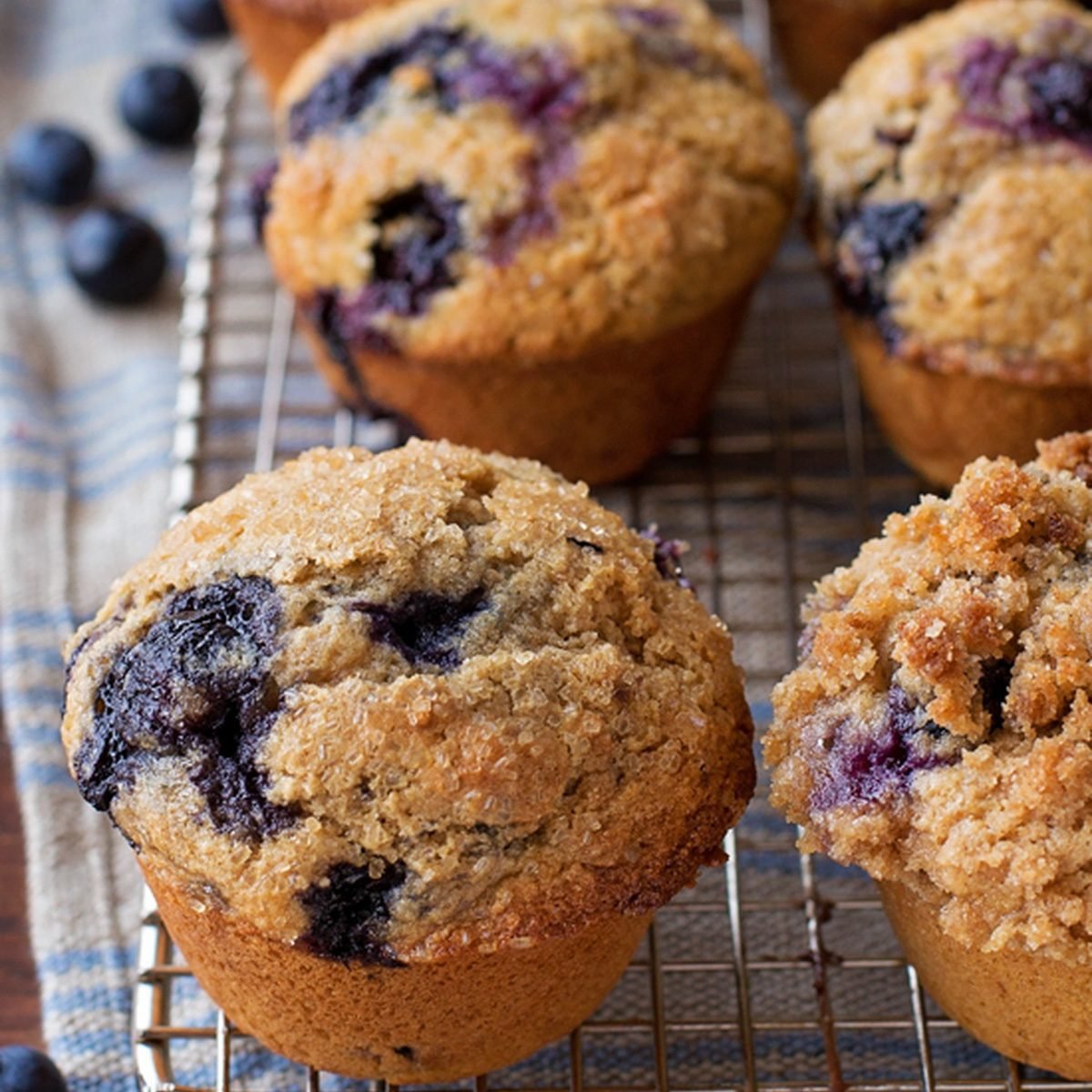 Whole Wheat Blueberry Muffins Recipe