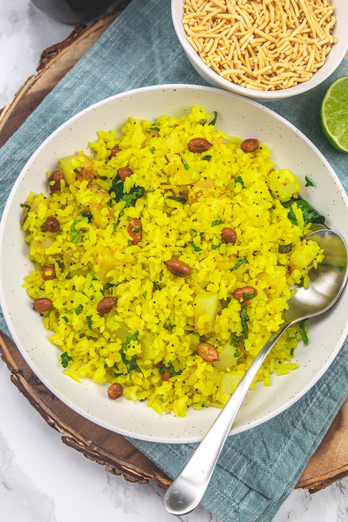 Poha Recipe (Batata Poha)