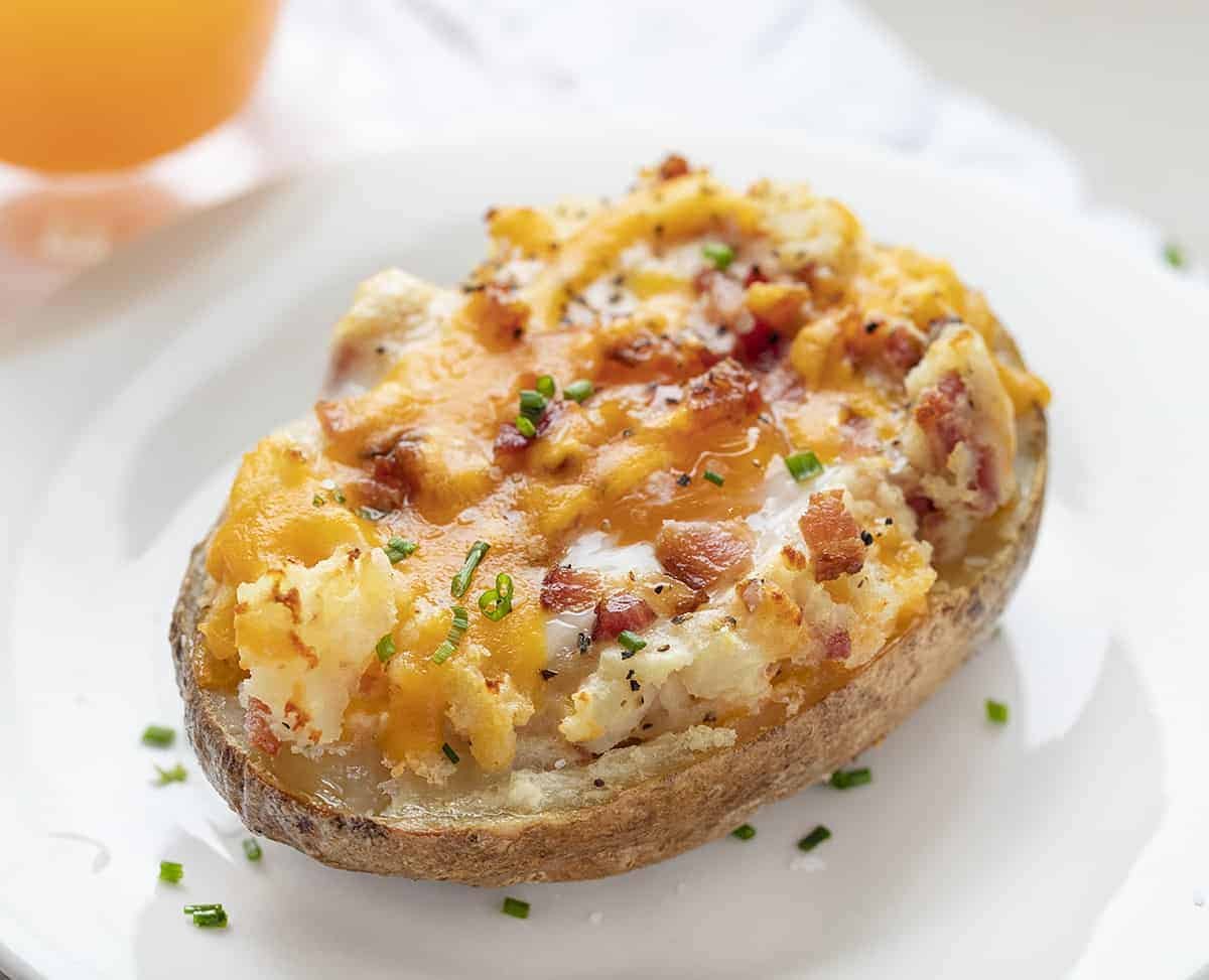 Breakfast Twice Baked Potato