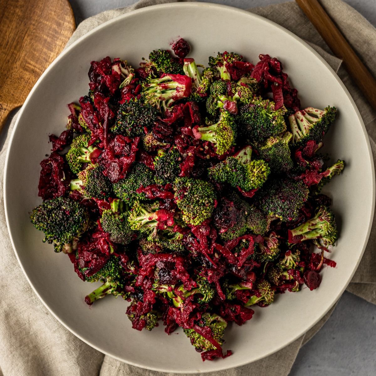 Quick and Easy Broccoli Beet Salad