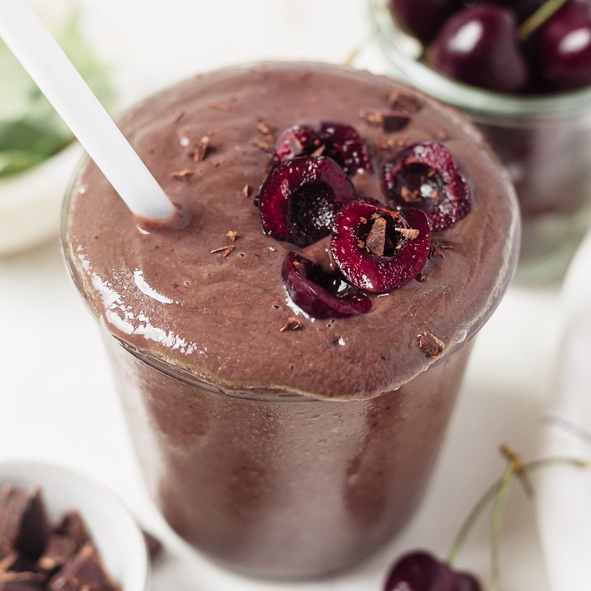 Cherry Avocado Smoothie
