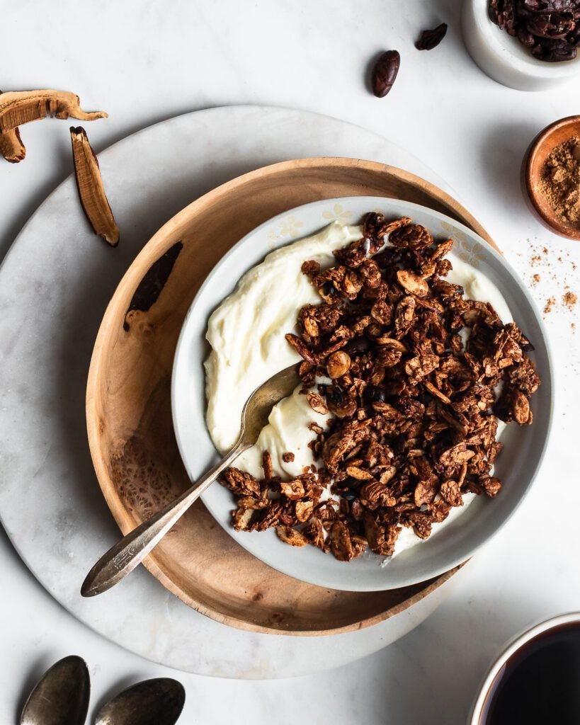 Dark Chocolate Granola Recipe - Nourished Kitchen