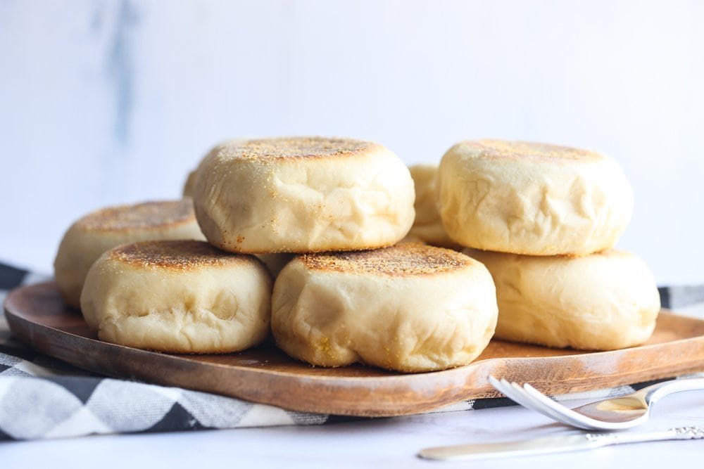 Homemade English Muffins Recipe | Cookies and Cups