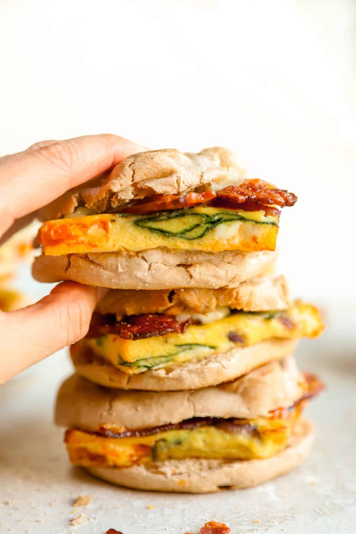 Freezer Breakfast Sandwiches - Lexi's Clean Kitchen