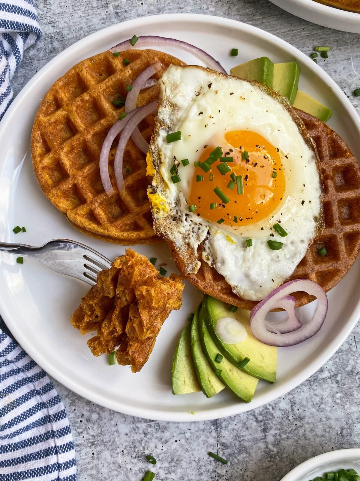 Healthy Sweet Potato Waffles (No Sugar, Paleo) - Bake It Paleo