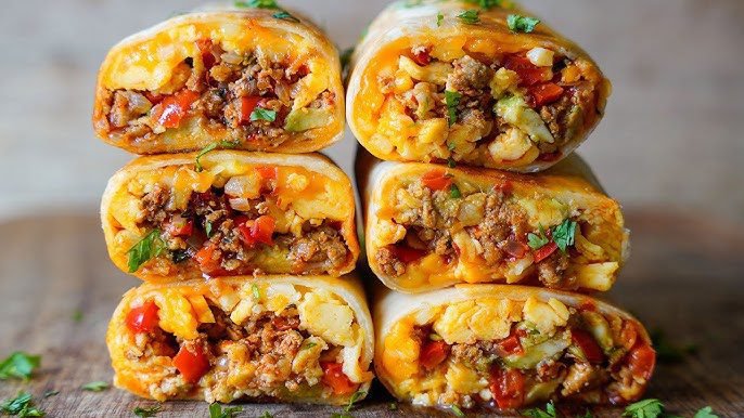 Breakfast Burrito Recipe! The most delicious Breakfast Burrito I've ever had 🌯 - YouTube