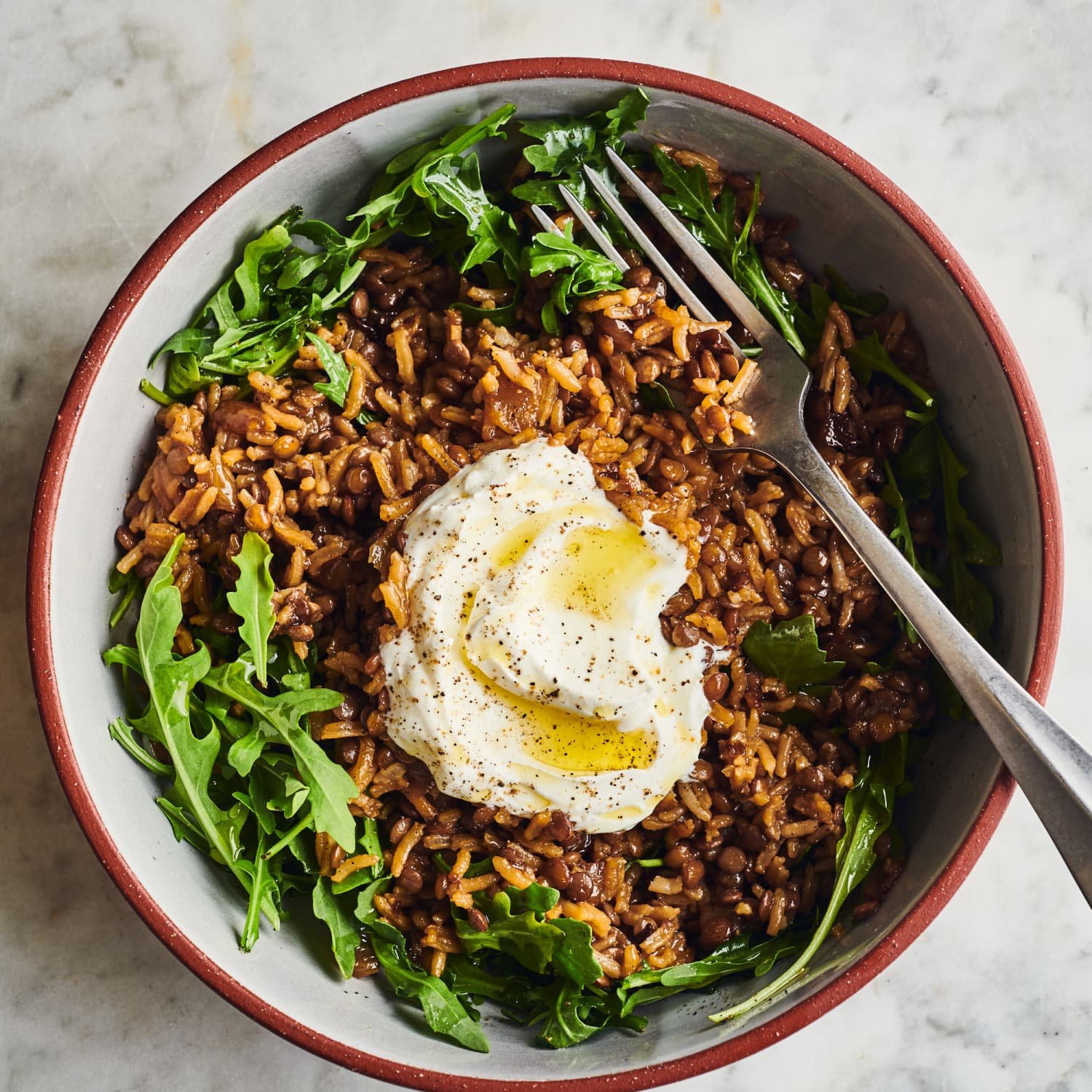 How To Make Mujadara, a Powerhouse Blend of Rice, Lentils, and Deeply  Caramelized Onions