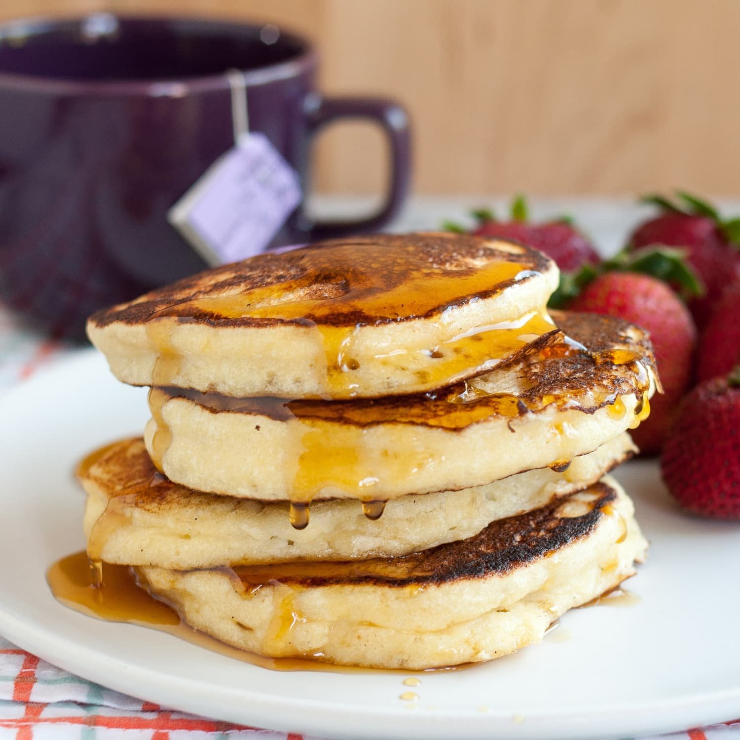 Fluffy Ricotta Pancakes