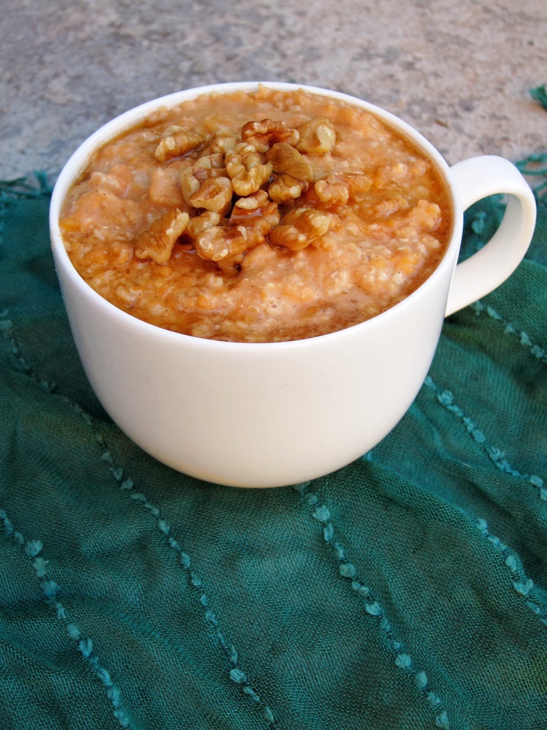 Maple Sweet Potato Oatmeal