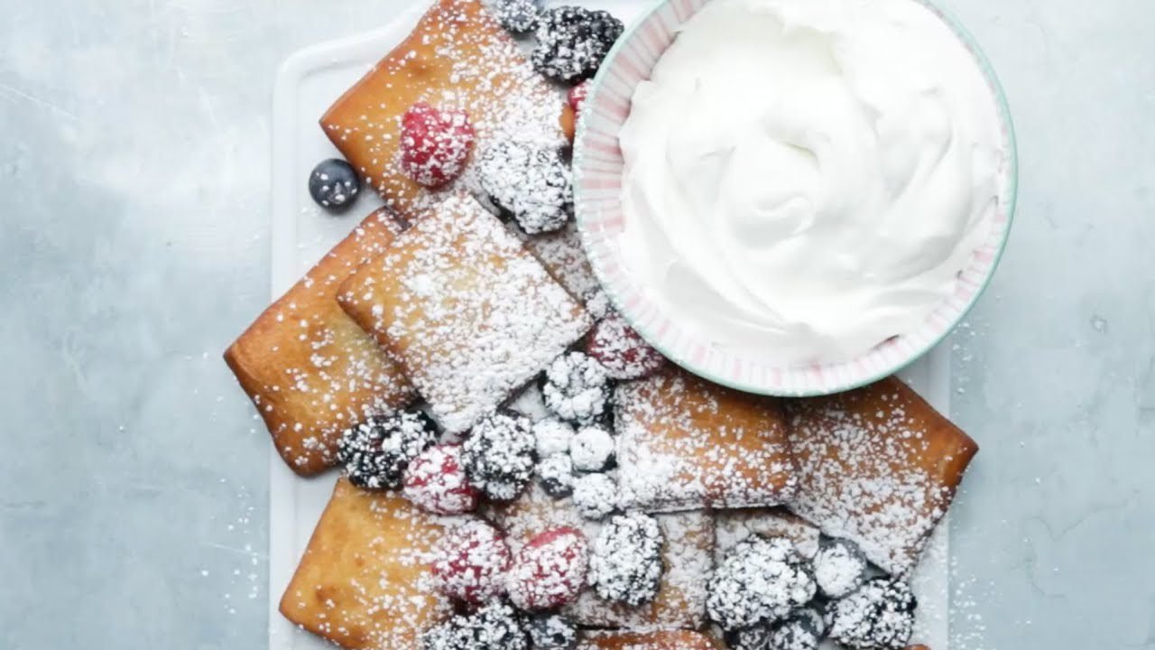 Springtime Beignets and Berries