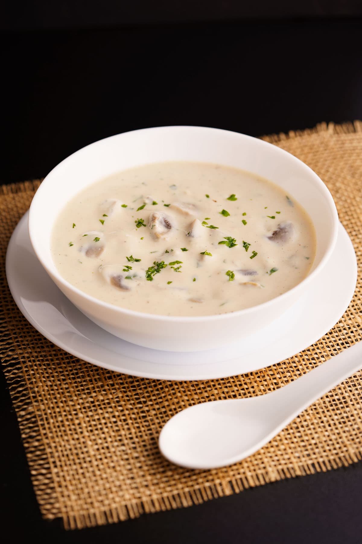 Mushroom Soup Recipe (Cream of Mushroom Soup)