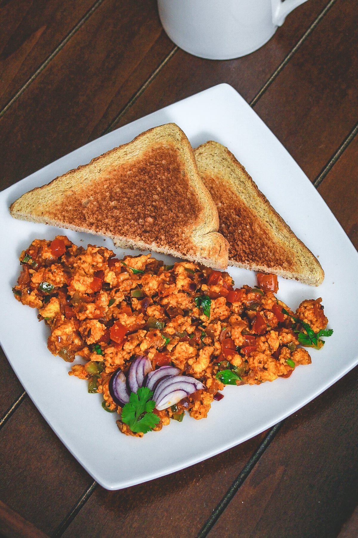 Paneer Bhurji Recipe (Dry Version)