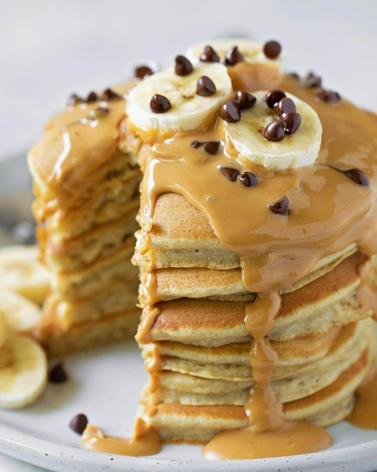 Peanut Butter Banana Pancake Recipe