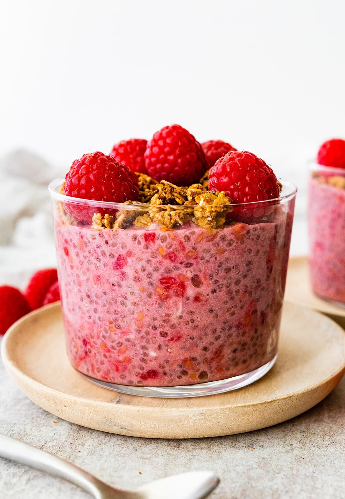 Raspberry Chia Seed Pudding