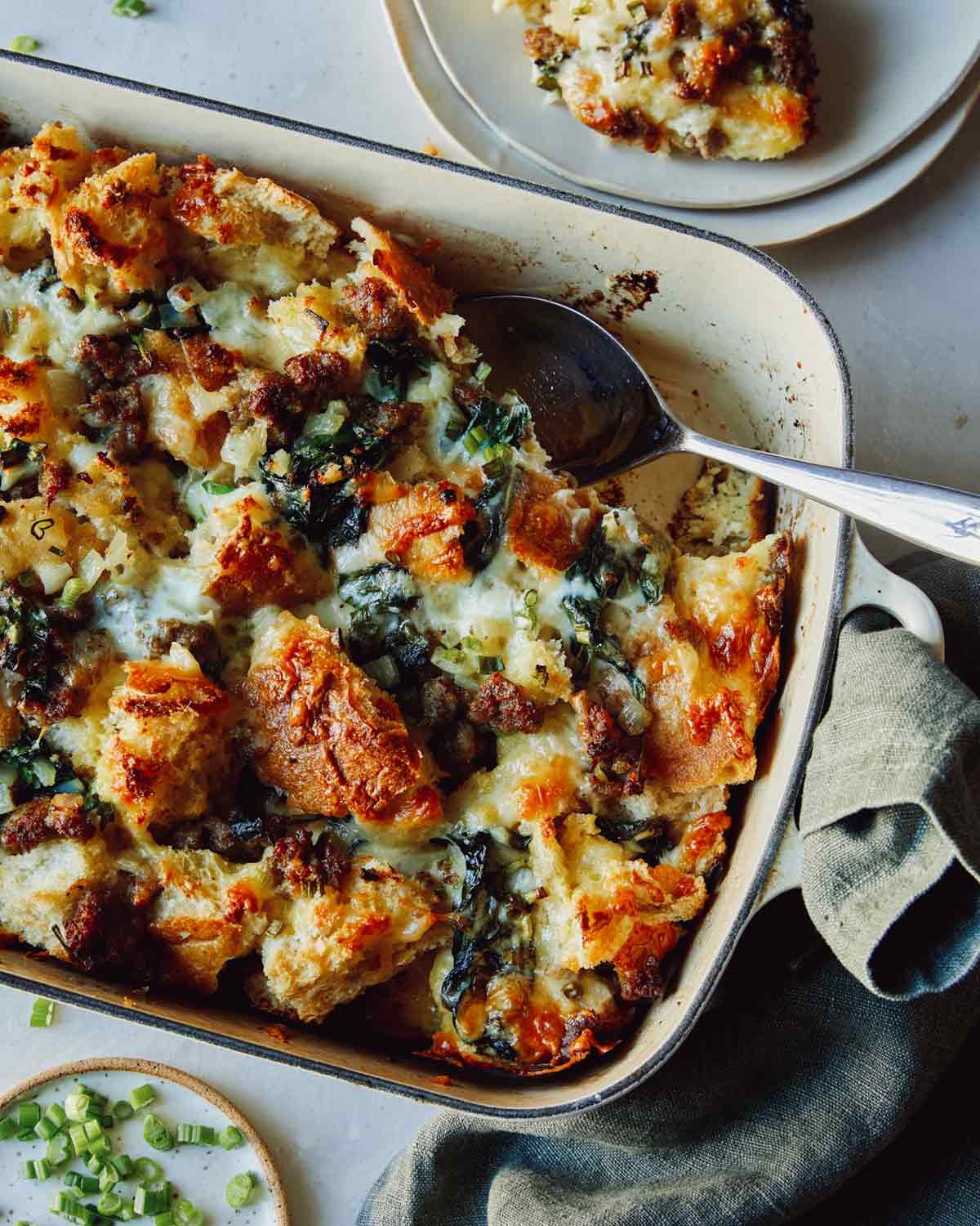 Sausage Strata | Spoon Fork Bacon