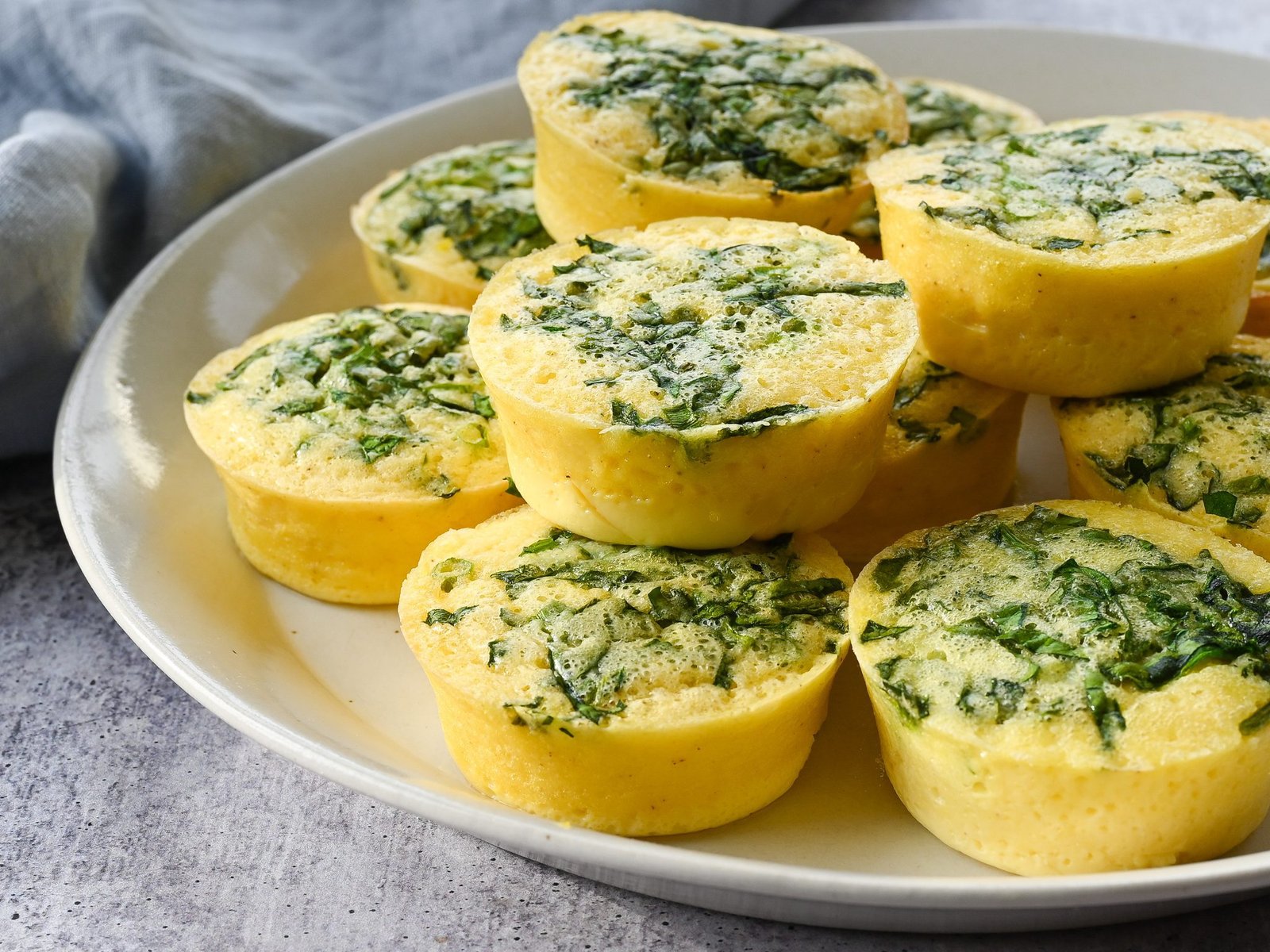 Spinach Egg Bites - Once Upon a Chef