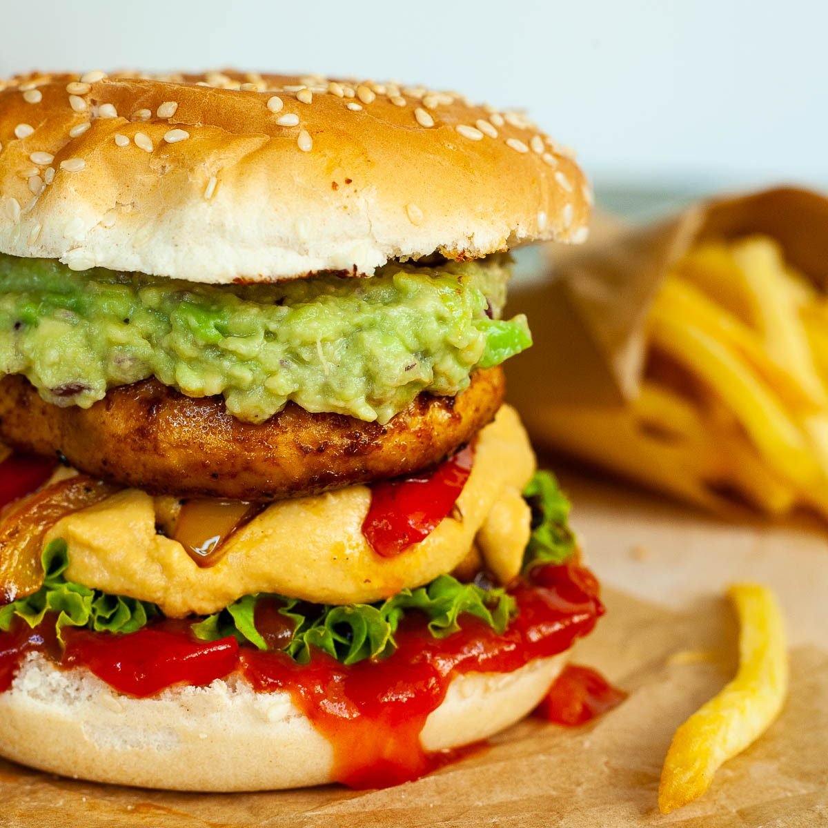 Vegan Portobello Mushroom Burger