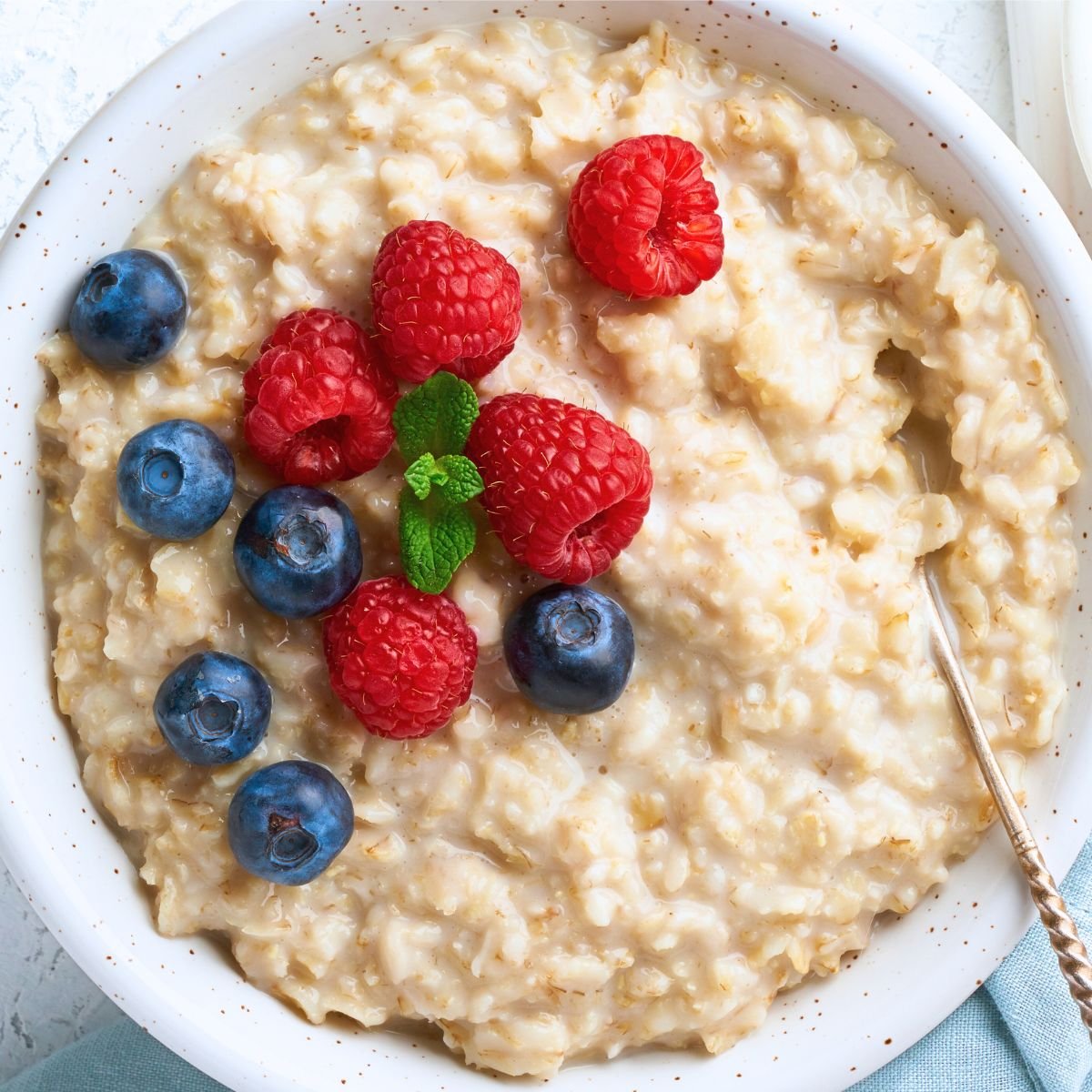 High Protein Cottage Cheese Oatmeal