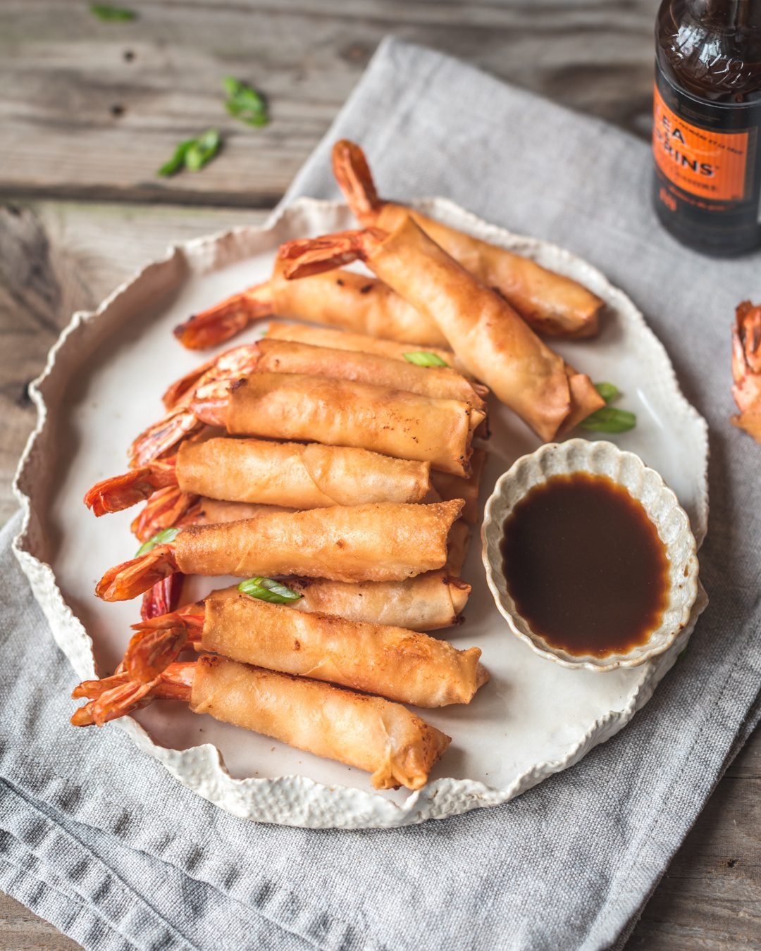 Easy Shrimp Spring Rolls — saltnpepperhere