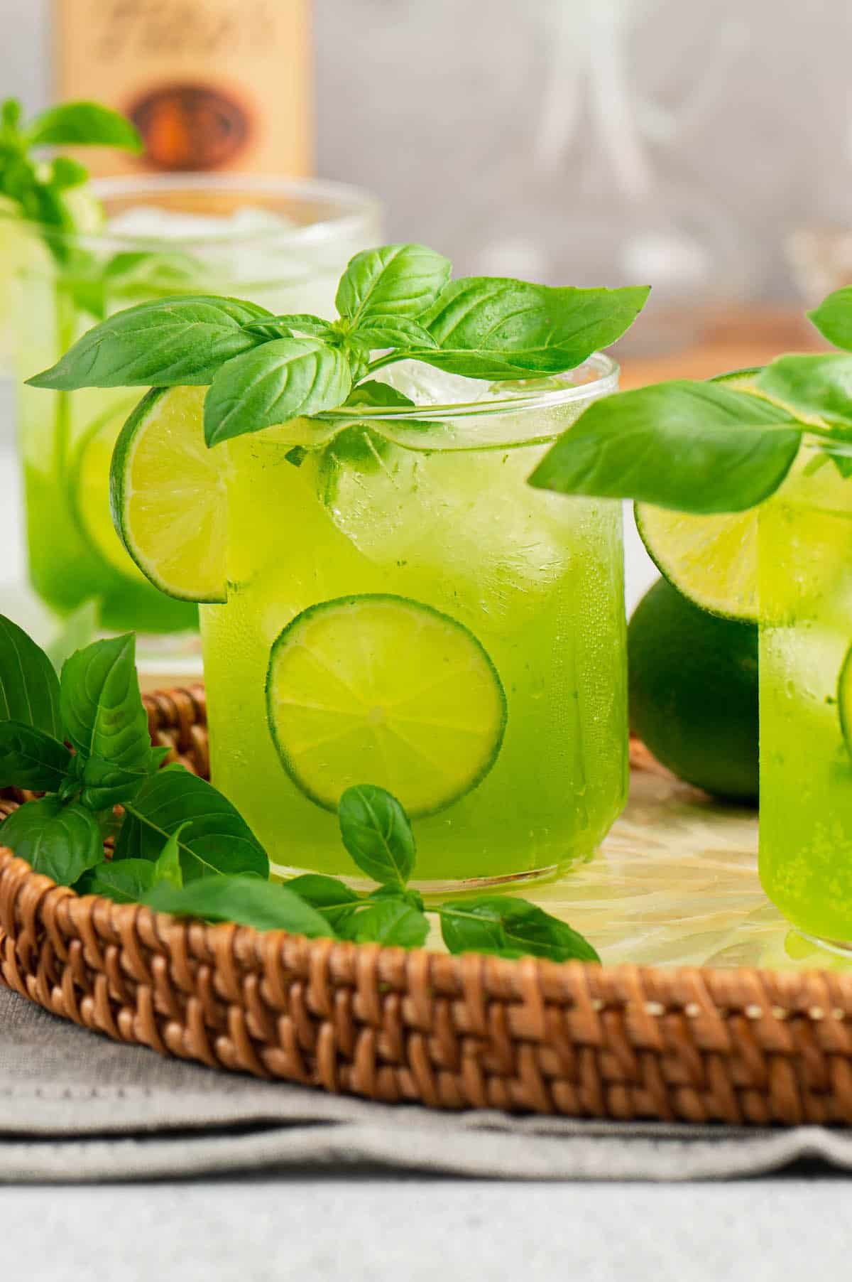 Basil Cocktails [Easy, Refreshing Drinks With Basil] - Foxes Love Lemons