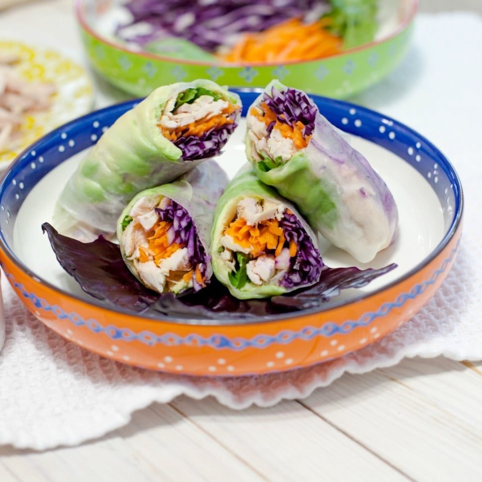 Chicken Avocado Spring Rolls – Craft Box Girls