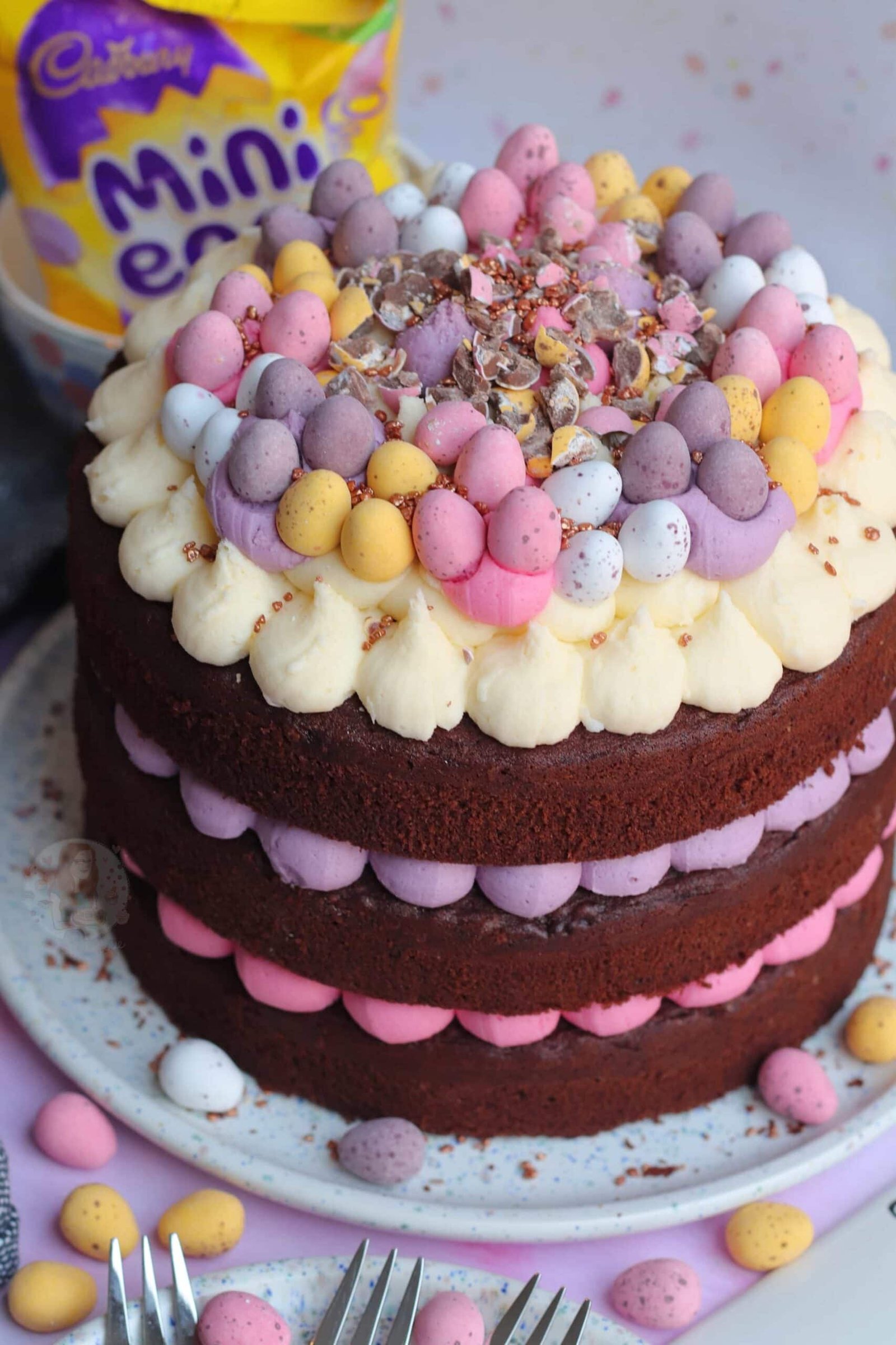 Mini Egg Chocolate Cake!