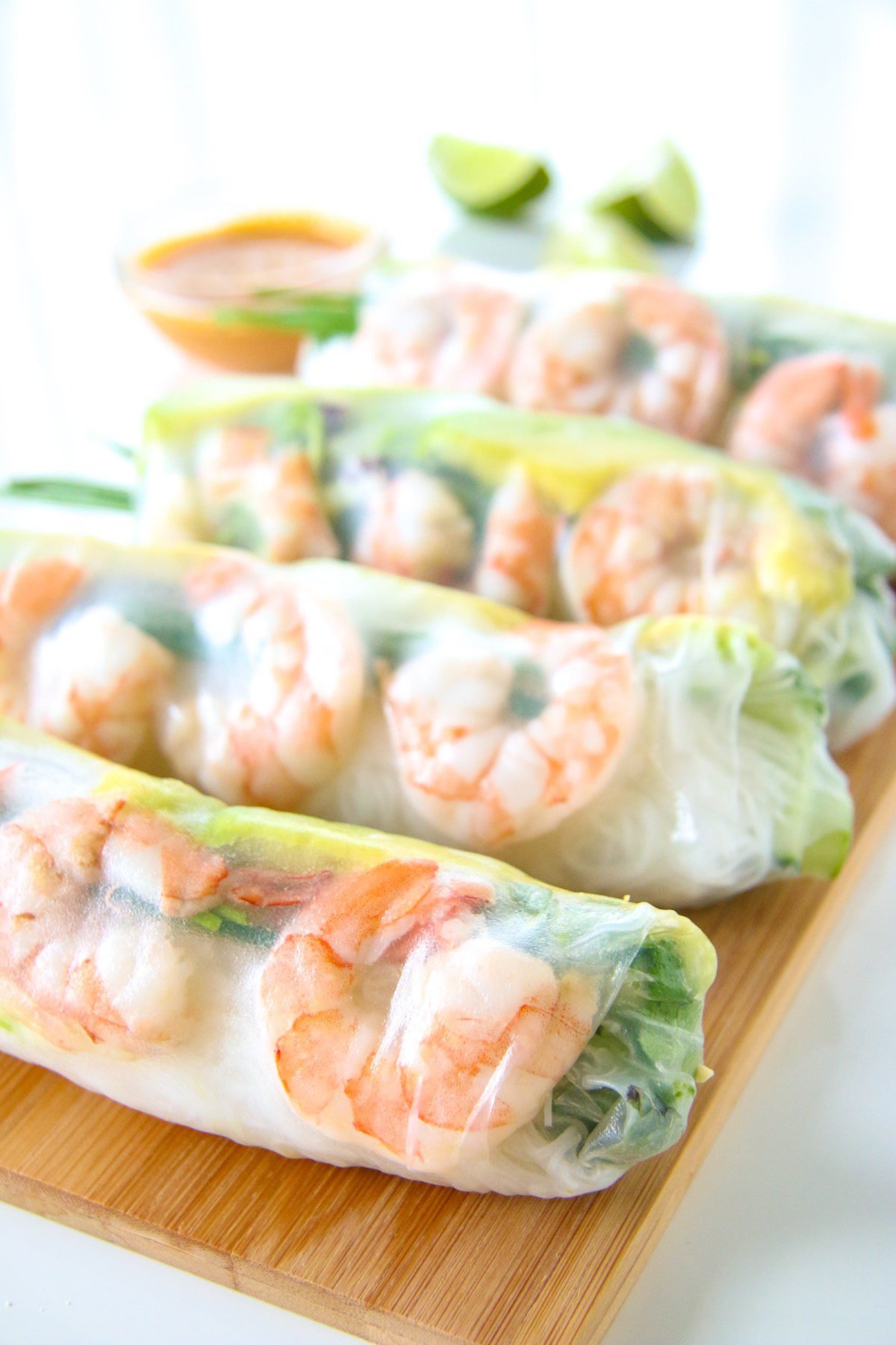 Shrimp and Avocado Summer Rolls (Fresh Spring Rolls) – Chef Julie Yoon