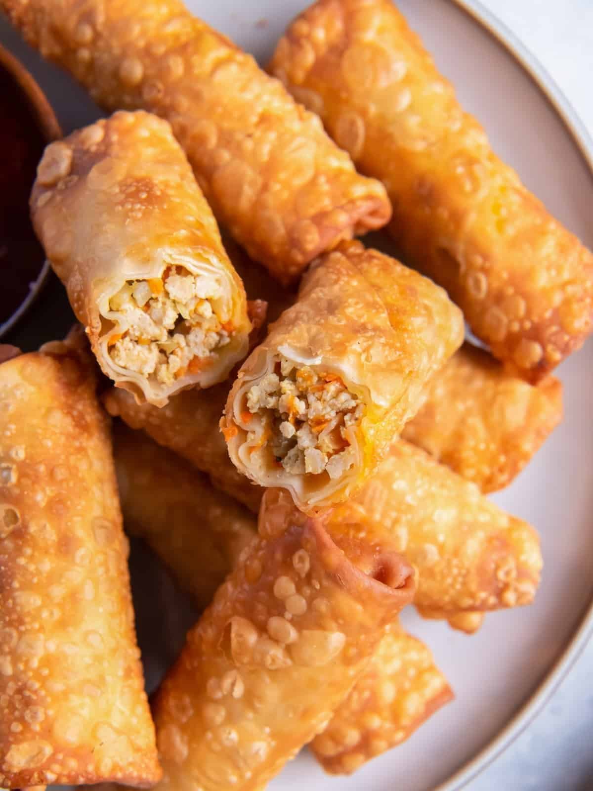 Chicken Egg Rolls Recipe - Easy Chicken Recipes