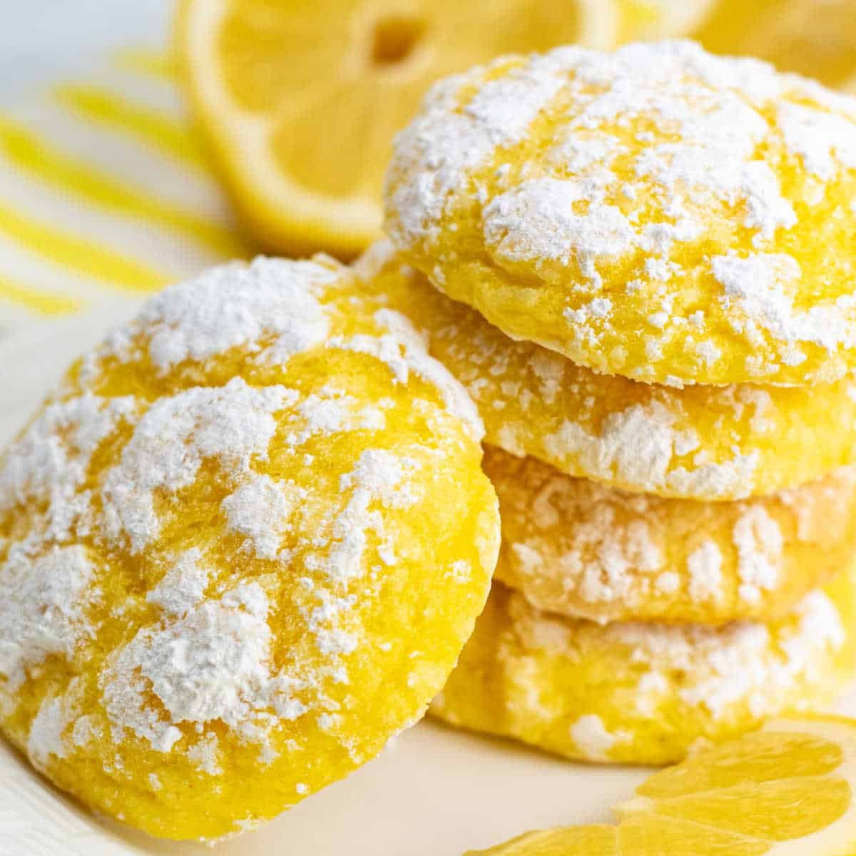 Easy Lemon Cake Mix Cookies