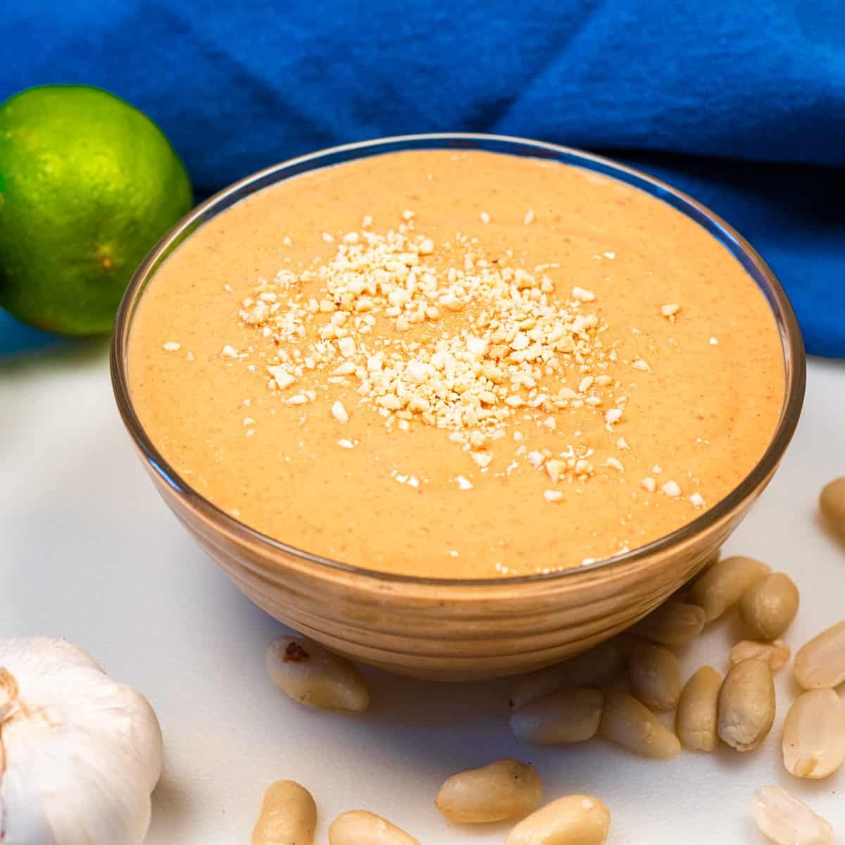Creamy Thai Peanut Sauce with Coconut Milk