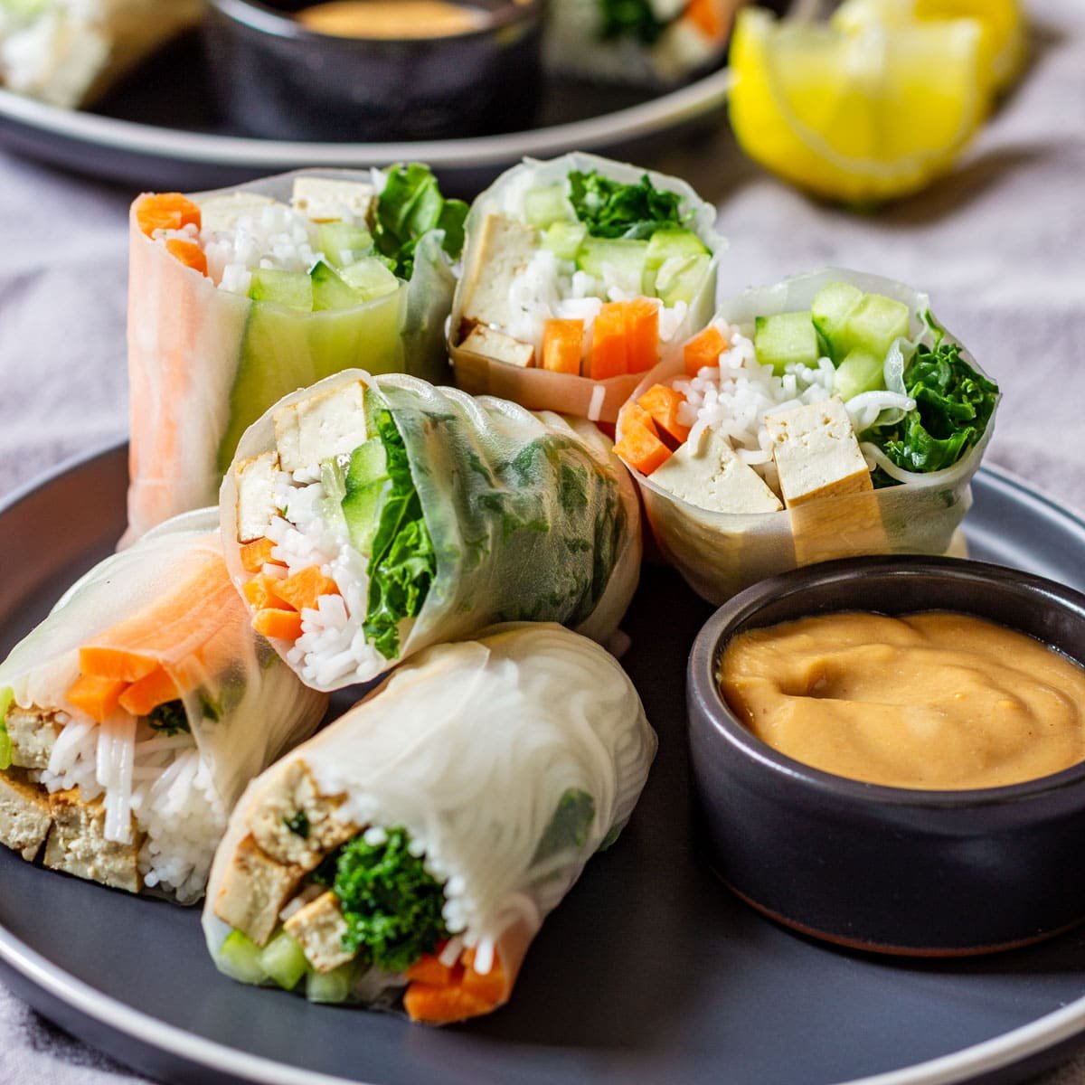 Tofu Spring Rolls