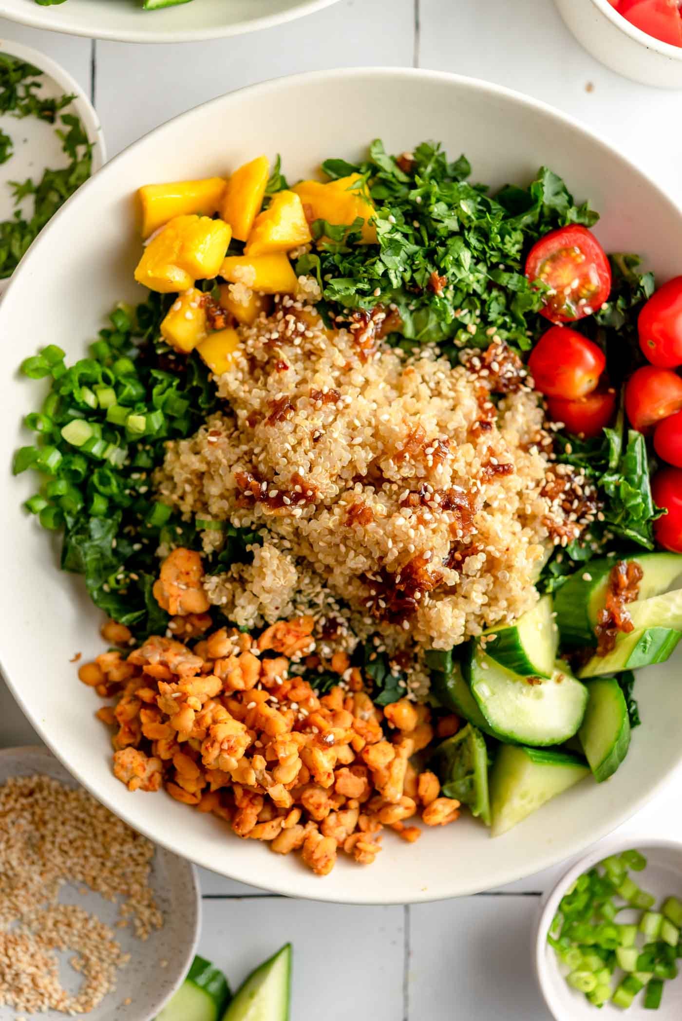 Vegan Grain Bowls - Running on Real Food