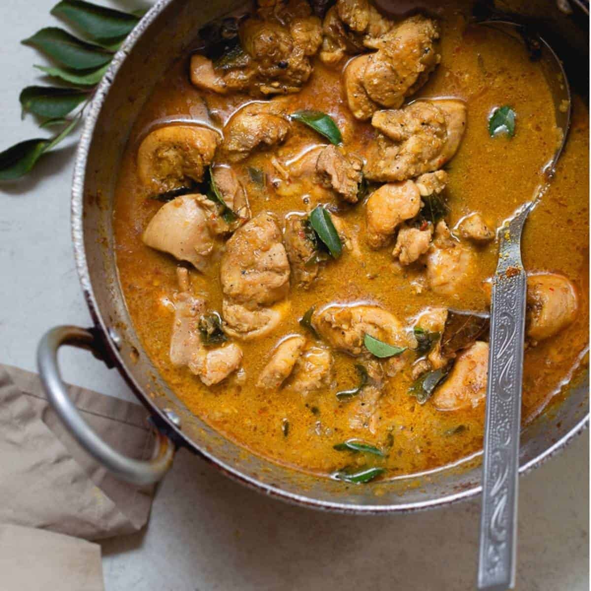 Coconut Milk Chicken Curry Recipe (Stovetop & IP)