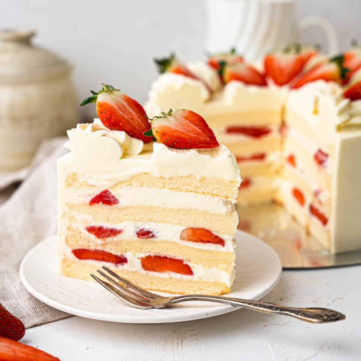Japanese Strawberry Shortcake