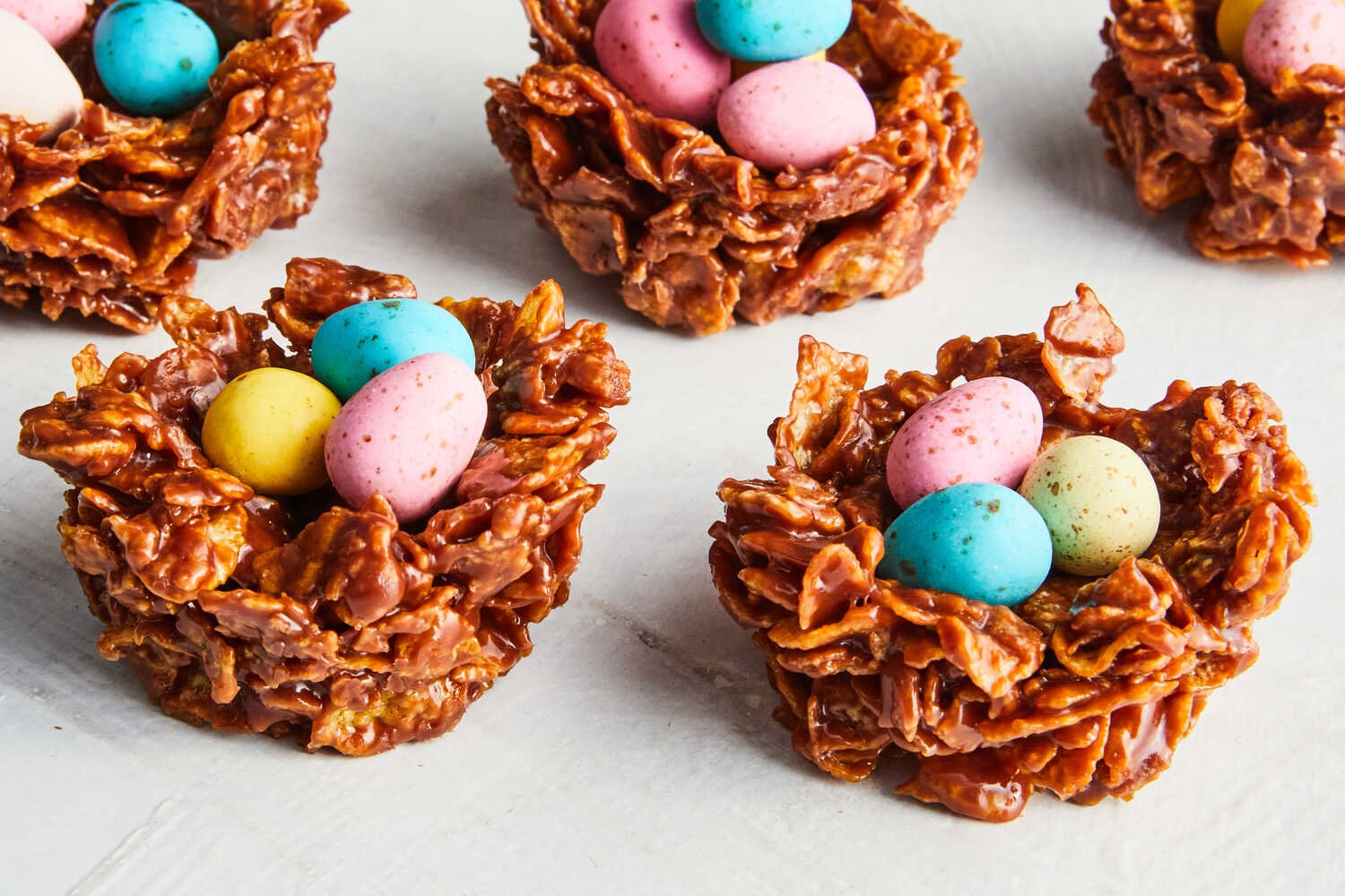 Chocolate Easter Egg Nests Recipe