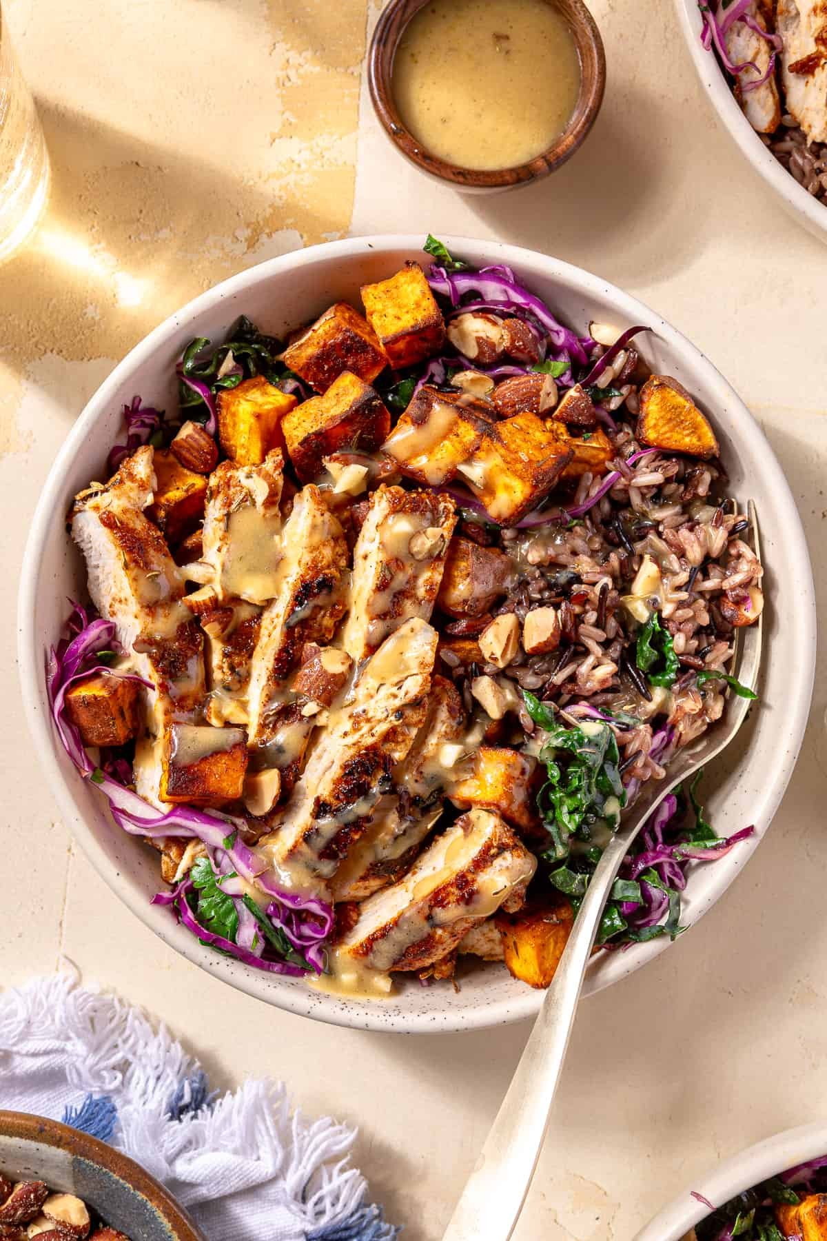 Blackened Chicken and Sweet Potato Bowls