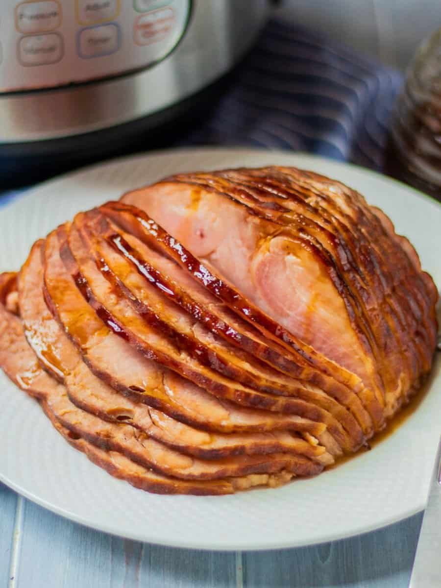 Instant Pot Ham with Honey Glaze {Show-Stopping Easy Recipe}