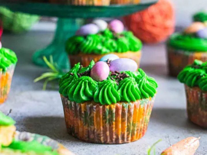 Easy Gluten Free Easter Cupcakes