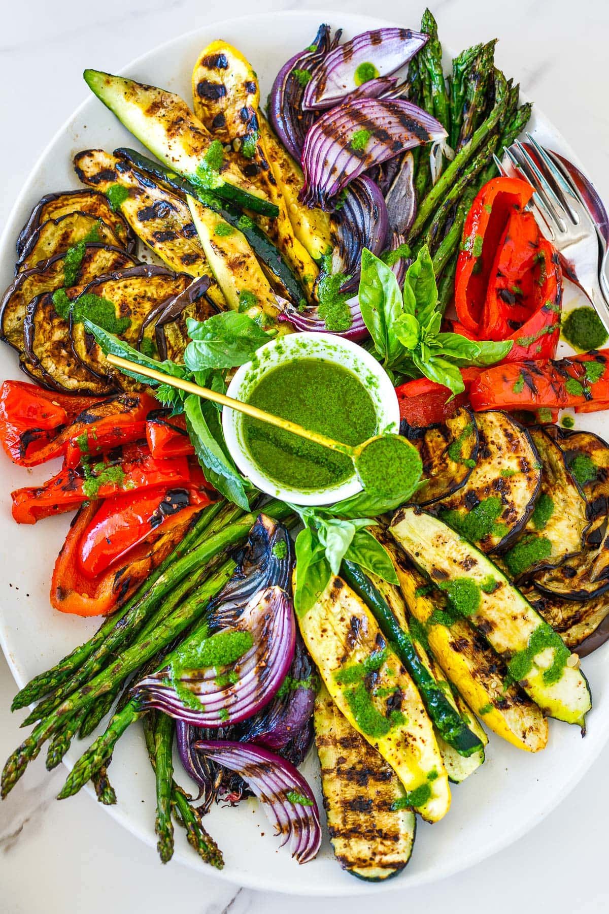 Perfectly Grilled Vegetables- | Feasting At Home