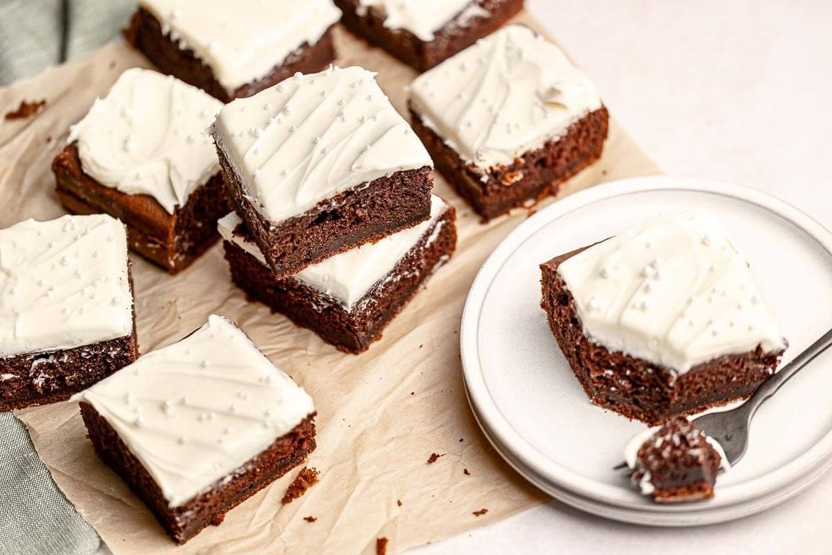 Guinness Chocolate Sheet Cake - Bowl Me Over