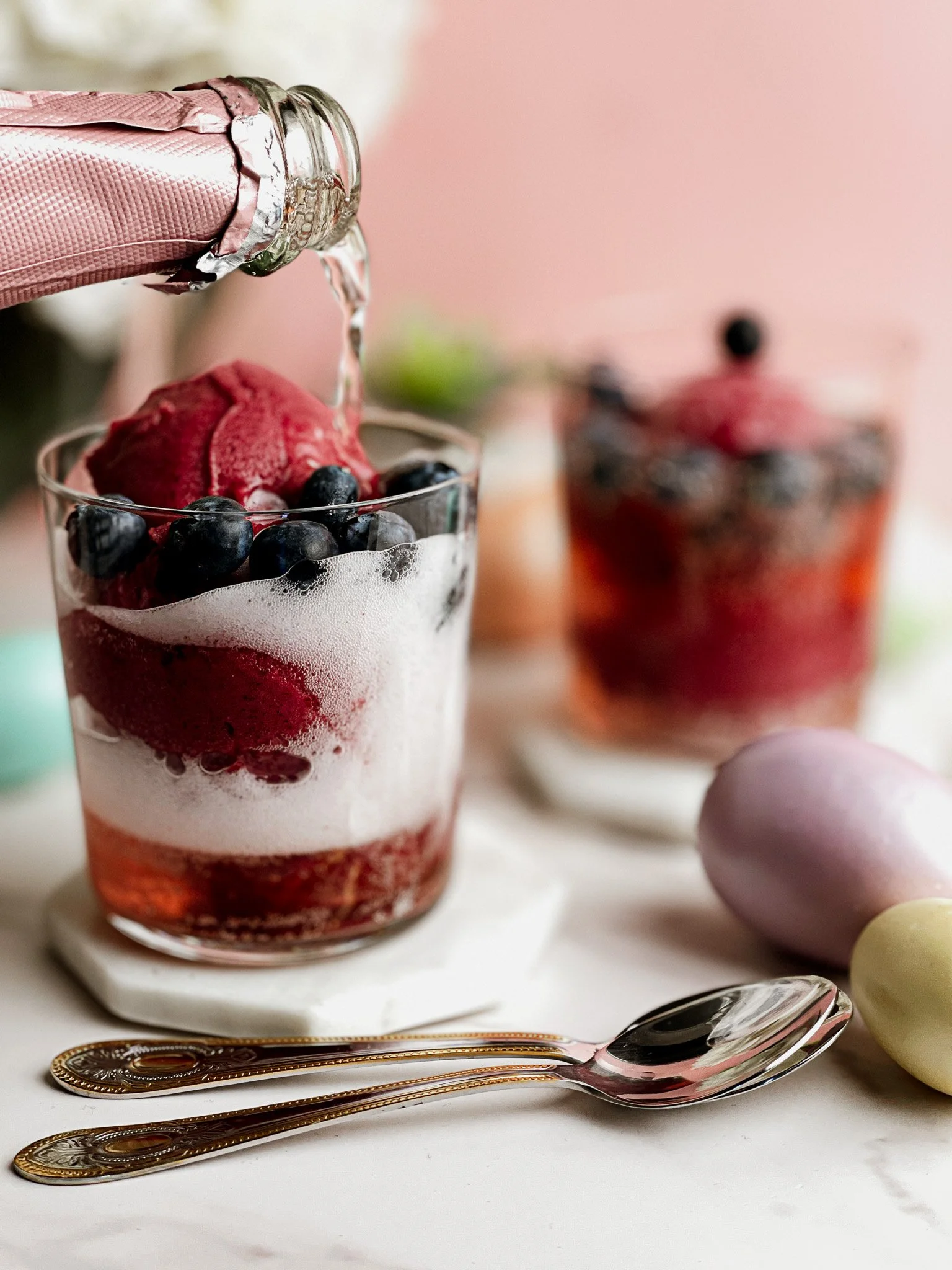 Easter Sorbet Mocktail