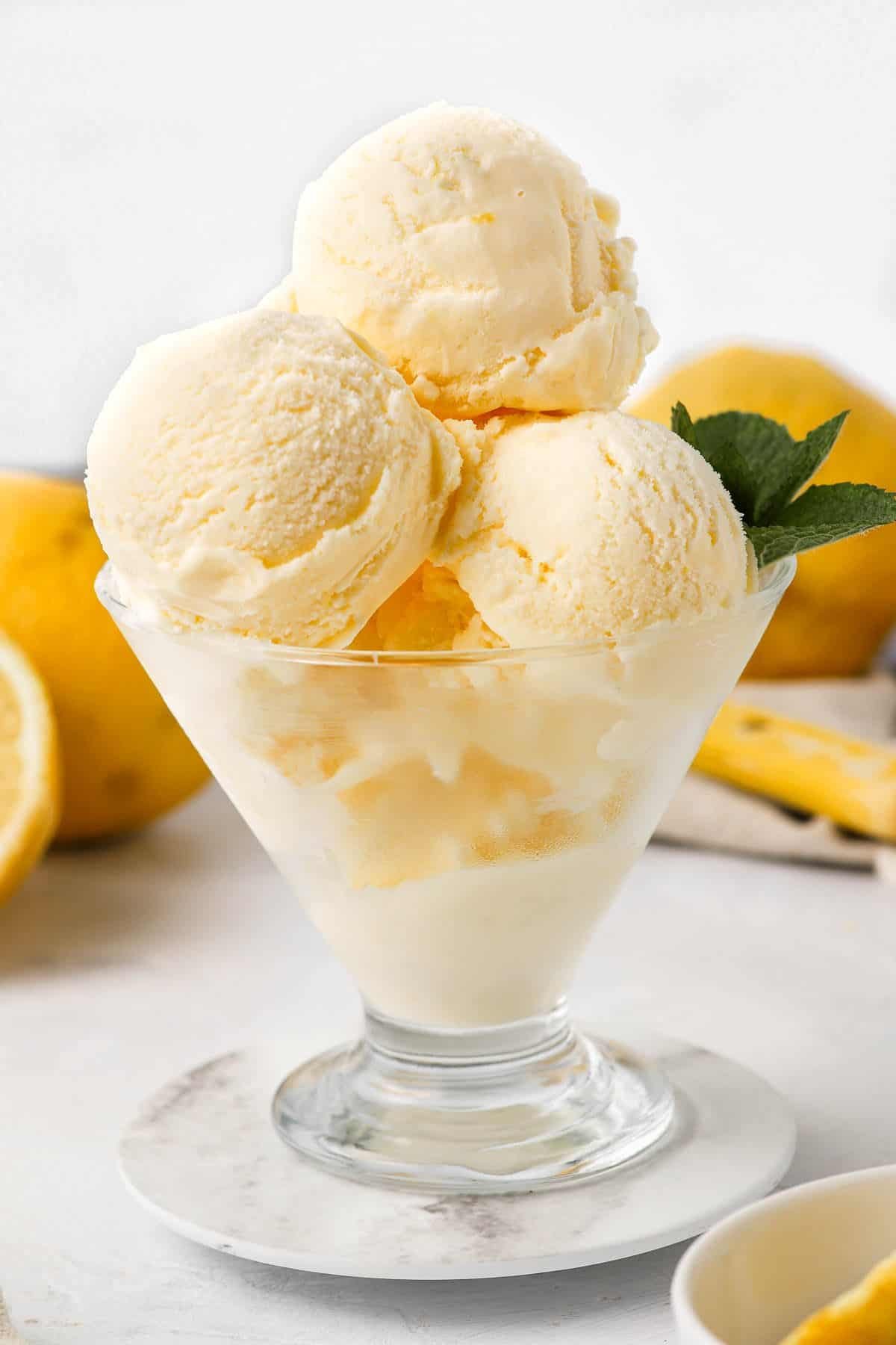 No-Churn Lemon Ice Cream - It's Not Complicated Recipes