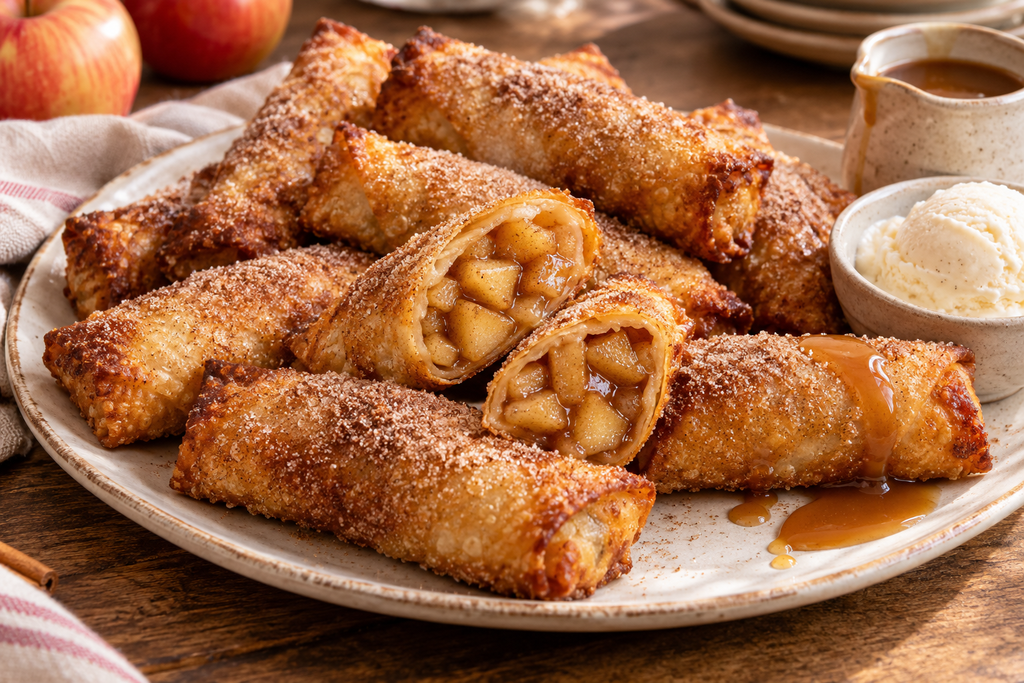 Apple Pie Egg Rolls