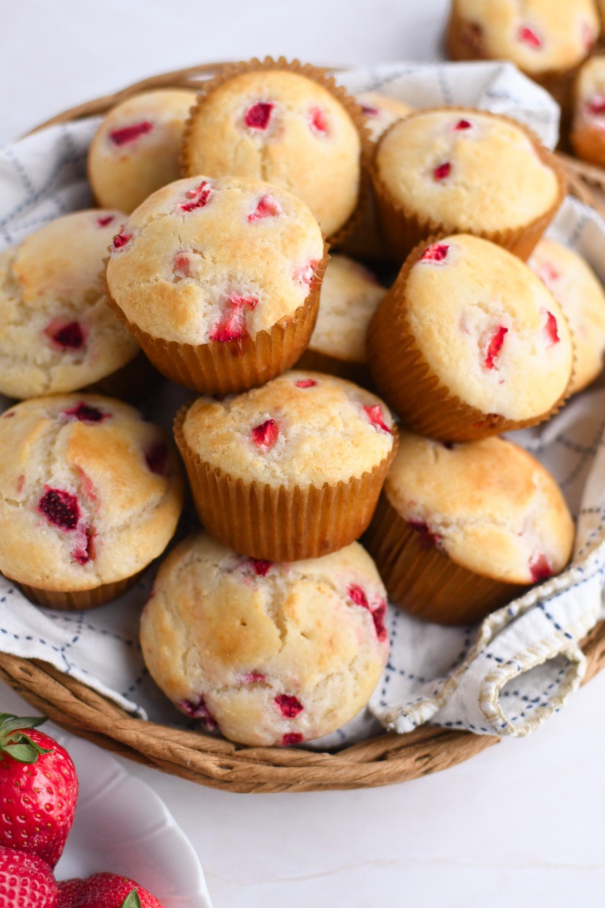 Strawberry Cream Cheese Muffins