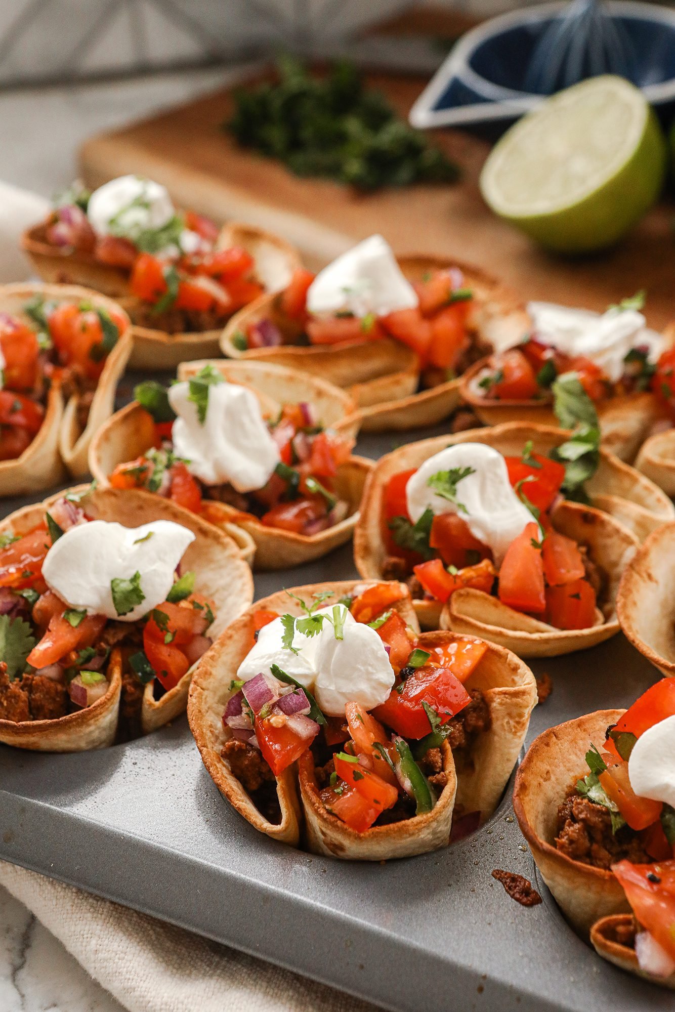 Easy Taco Cups